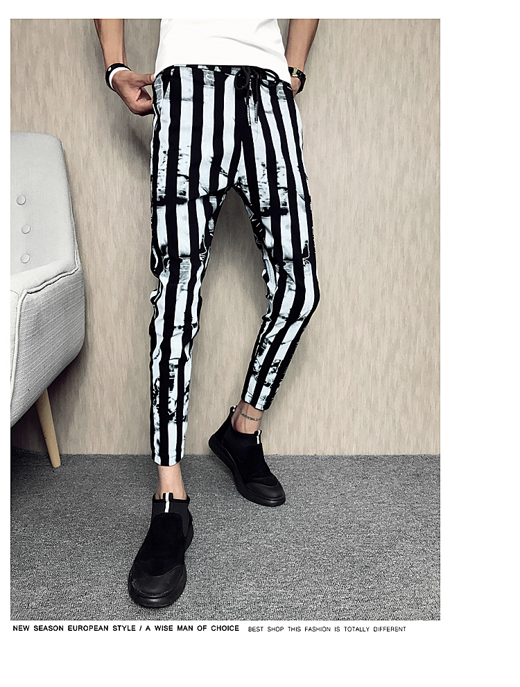 Quần Jogger sọc 9 phân cao cấp