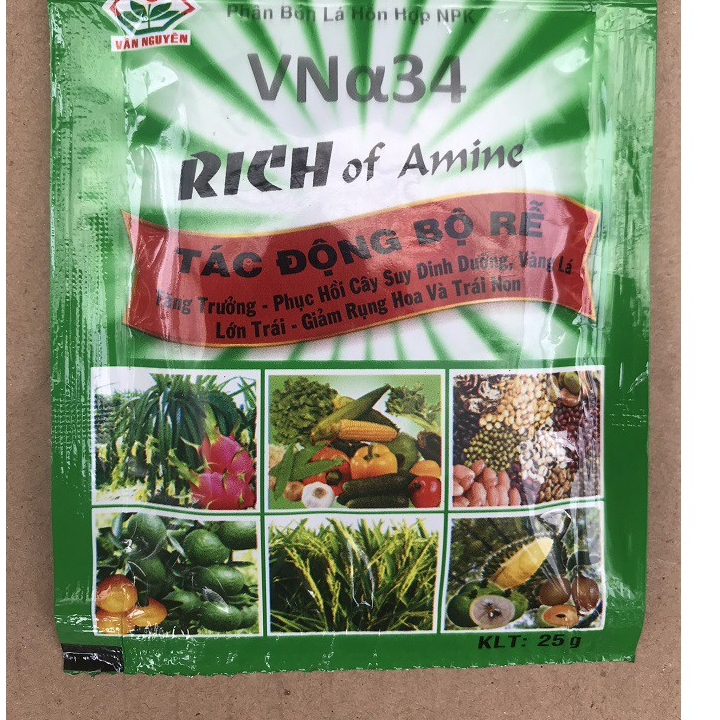 Phân Bón Lá RICH of Amine 25gam