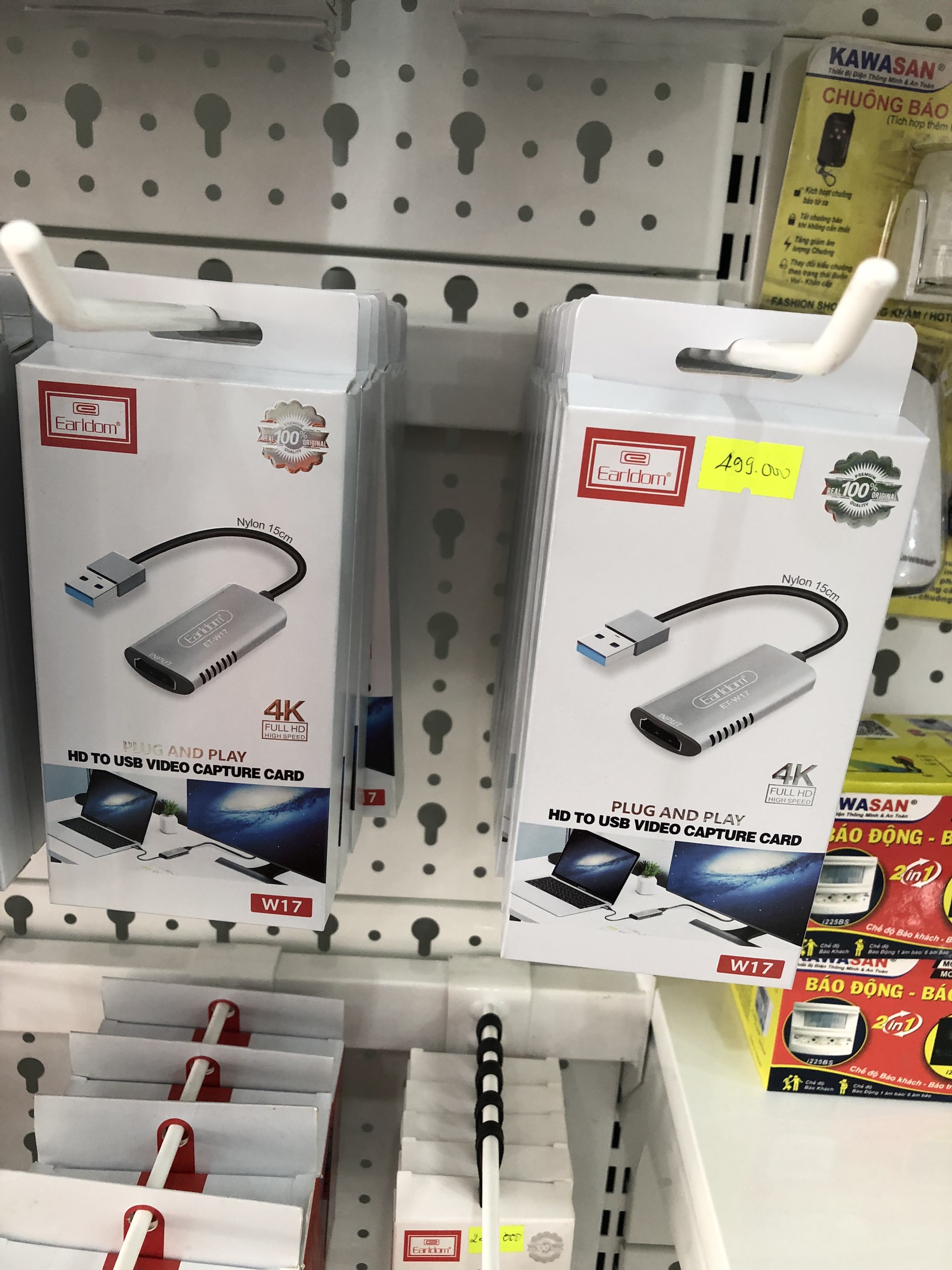 Bộ Chuyển Đổi Chân USB ra HDMI Earldom W17- Hàng chính hãng
