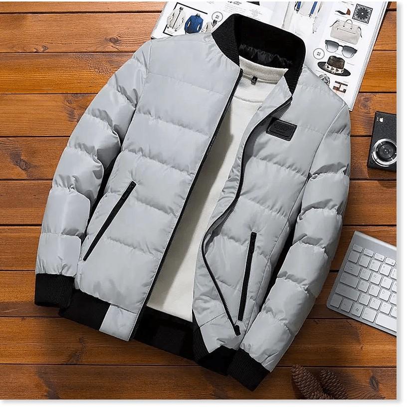 ÁO KHOÁC NAM/ÁO KHOÁC PHAO NAM TRẦN BÔNG 3 LỚP SIÊU ẤM ÁP MÙA ĐÔNG CÓ SIZE 3XL THỜI TRANG MỚI KINGS