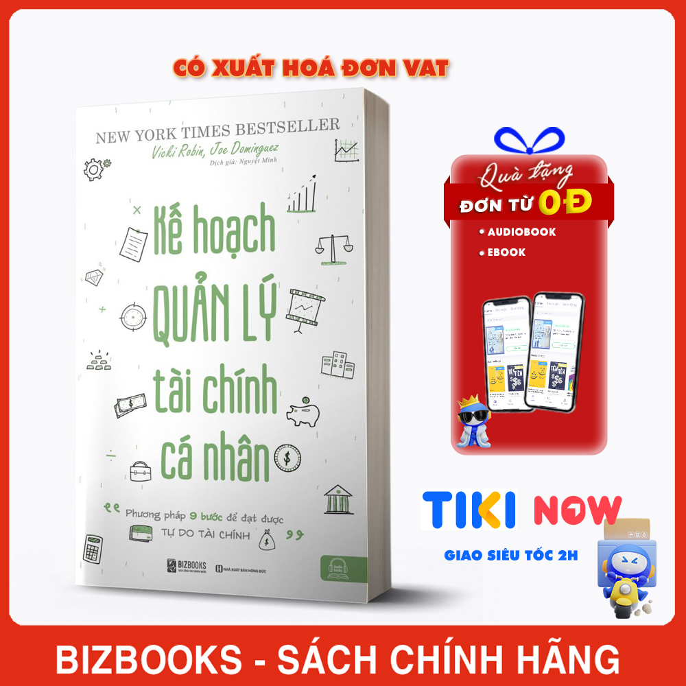 Sách Kế Hoạch Quản Lý Tài Chính Cá Nhân – Phương Pháp 9 Bước Để Đặt Được Tự Do Tài Chính