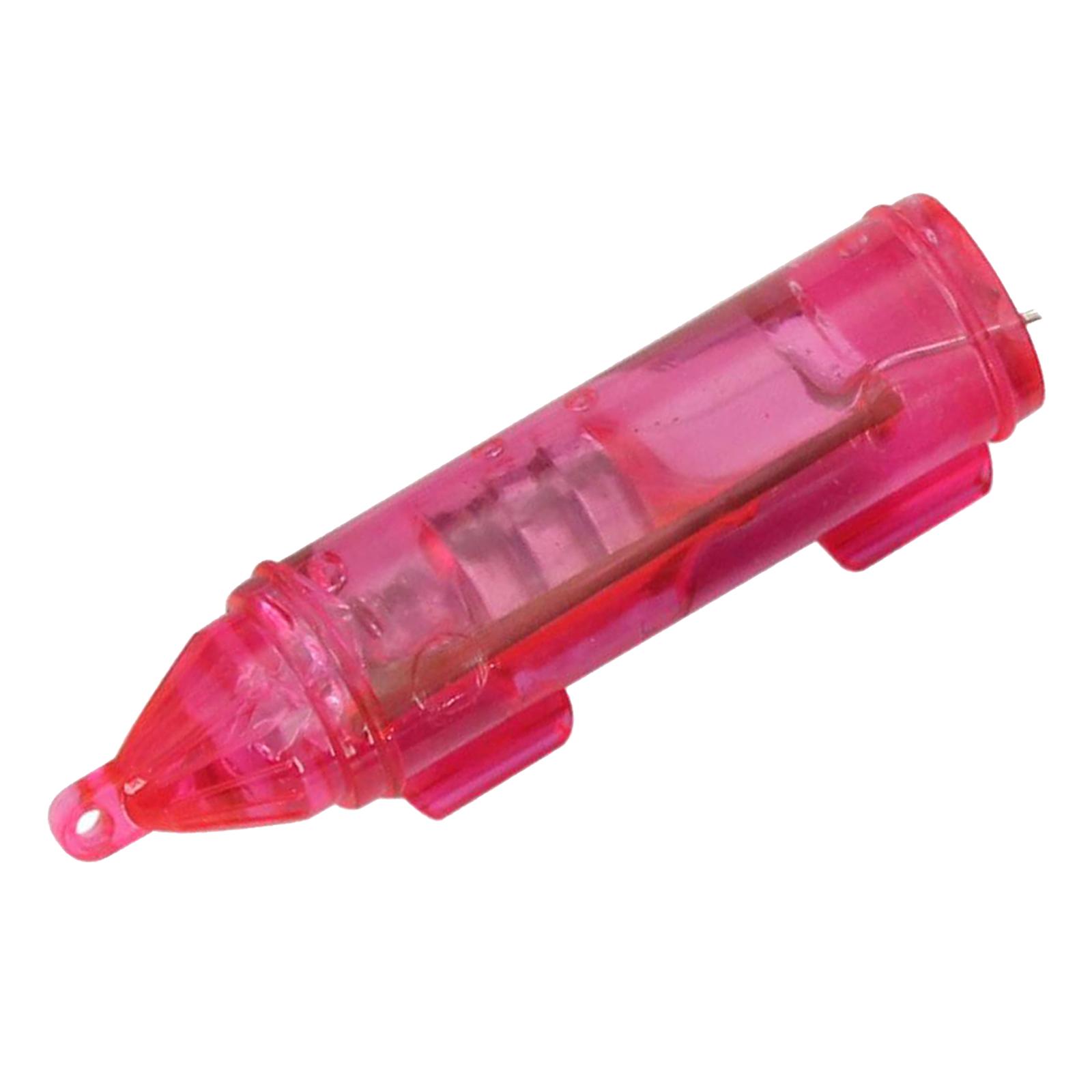 LED Fishing Lure Night Glow Underwater Attract Lamp Fishing Bait