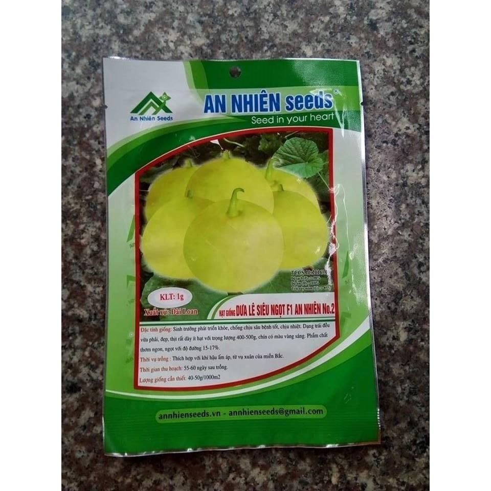 Hạt dưa lê siêu ngọt 1g năng suất cao