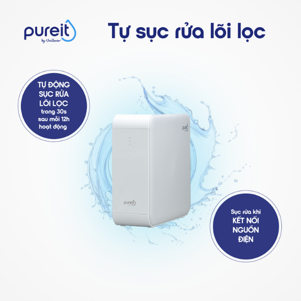 Máy Lọc Nước Unilever Pureit Delica UR5840 - Hàng Chính Hãng