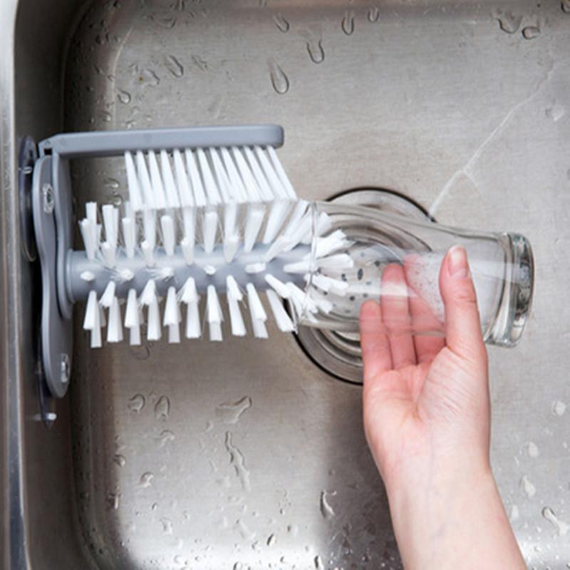 Bàn Chải Vệ Sinh Ly Nước / Bồn Rửa 2 Trong 1