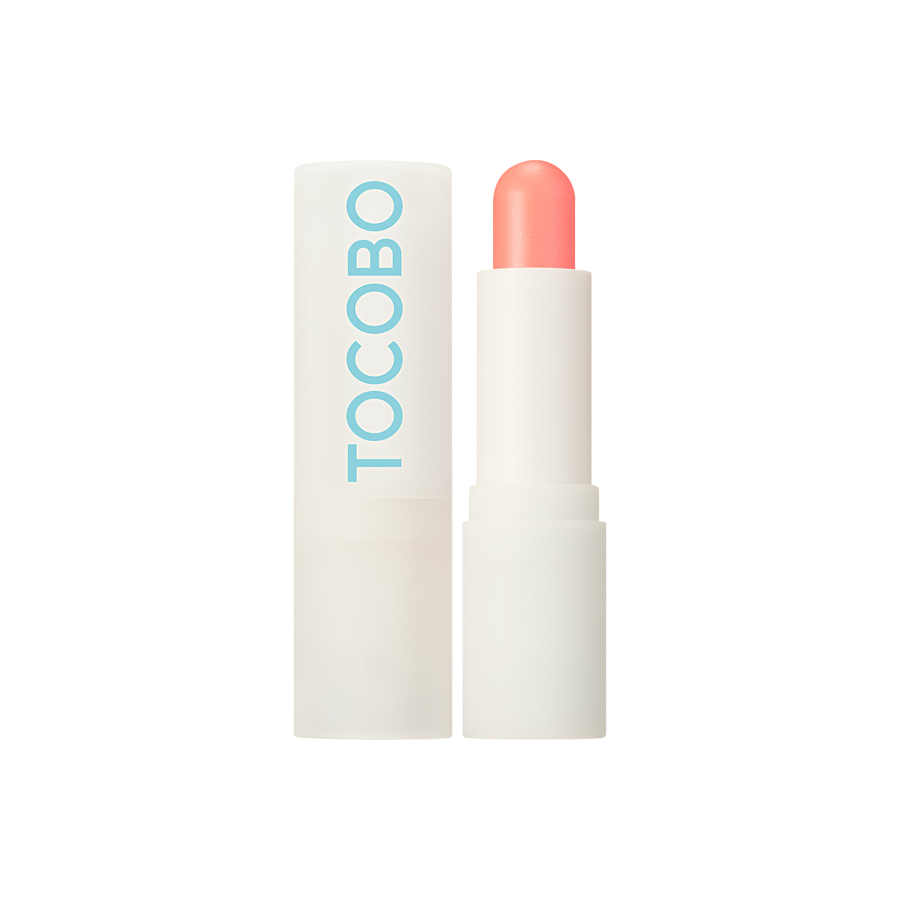 Son Dưỡng Môi Dưỡng ẩm, nuôi dưỡng đôi môi căng mọng Tocobo Glow Ritual Lip Balm 001 Coral Water 3.5gr