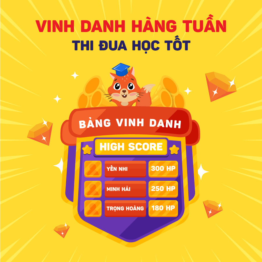 App HOC247 Kids 1 Tháng - Nền tảng học Online Tiểu Học - Toán, Tiếng Việt, Tiếng Anh & STEAM