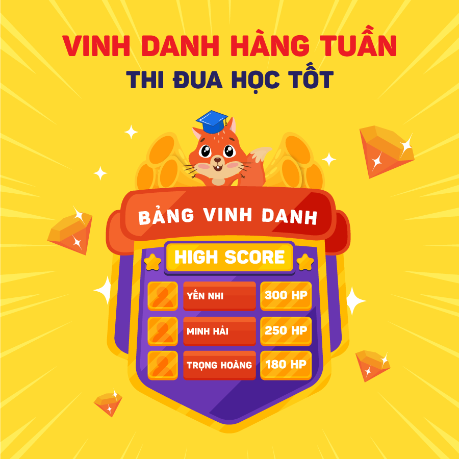 App HOC247 Kids 3 Tháng - Nền tảng học Online Tiểu Học - Toán, Tiếng Việt, Tiếng Anh & STEAM