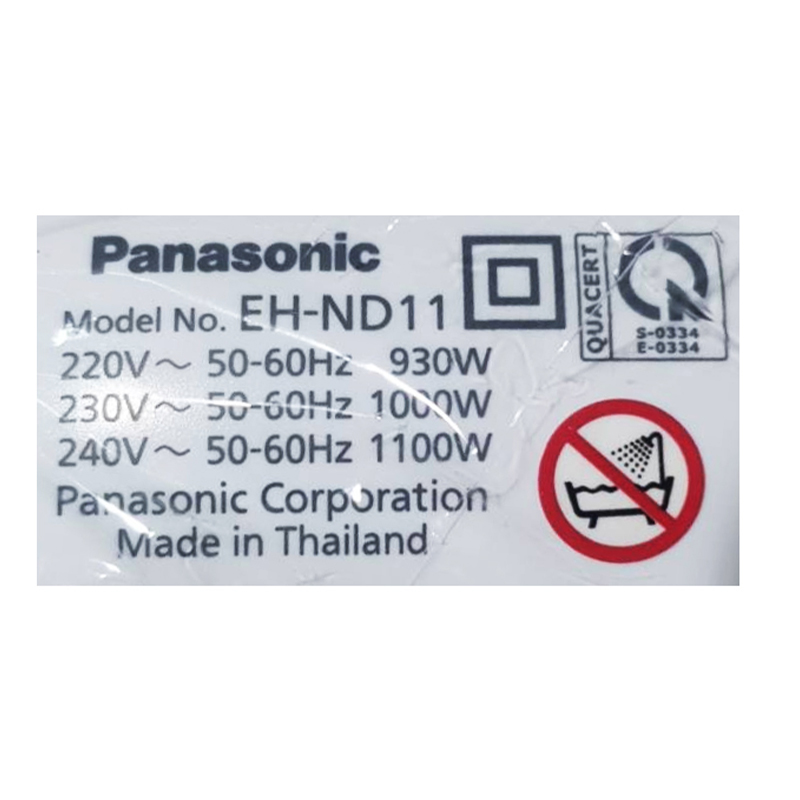 Máy Sấy Tóc Panasonic EH-ND11-W645 (Trắng) - Công suất 1000W - Bảo Hành 12 Tháng - Hàng Chính Hãng
