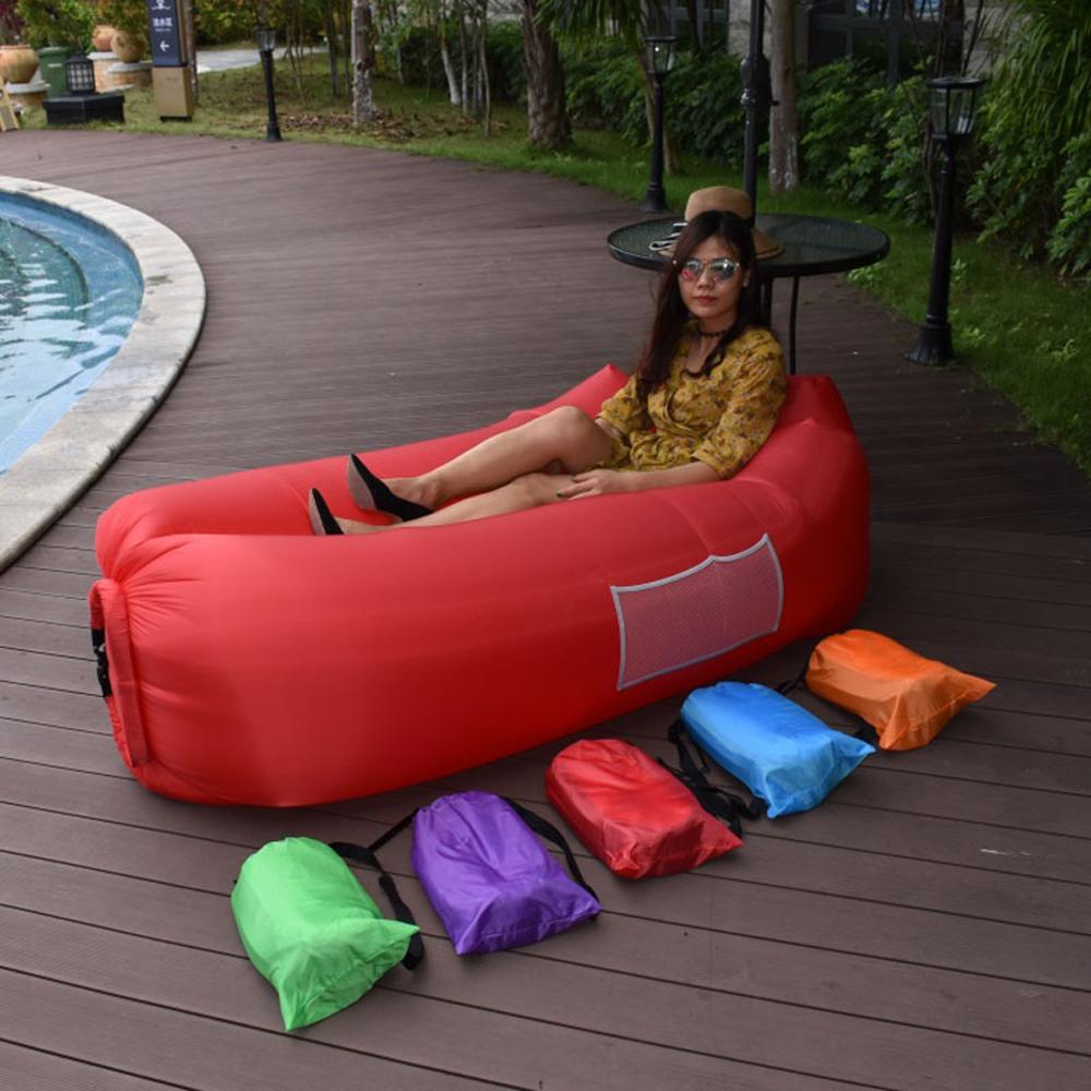 Ghế sofa bơm hơi không khí có thể gấp gọn tiện dụng
