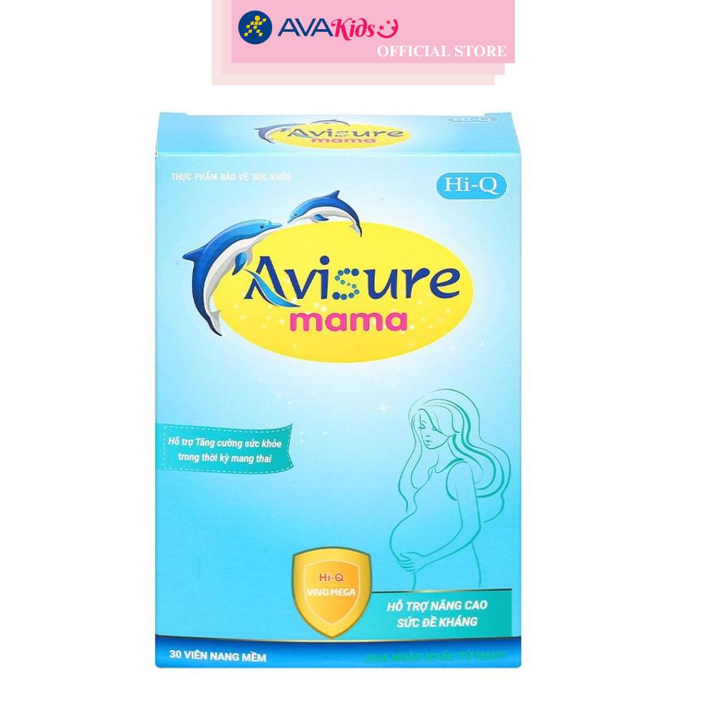 Bộ 2 hộp viên uống Avisure mama bổ sung vitamin và khoáng chất 60 viên