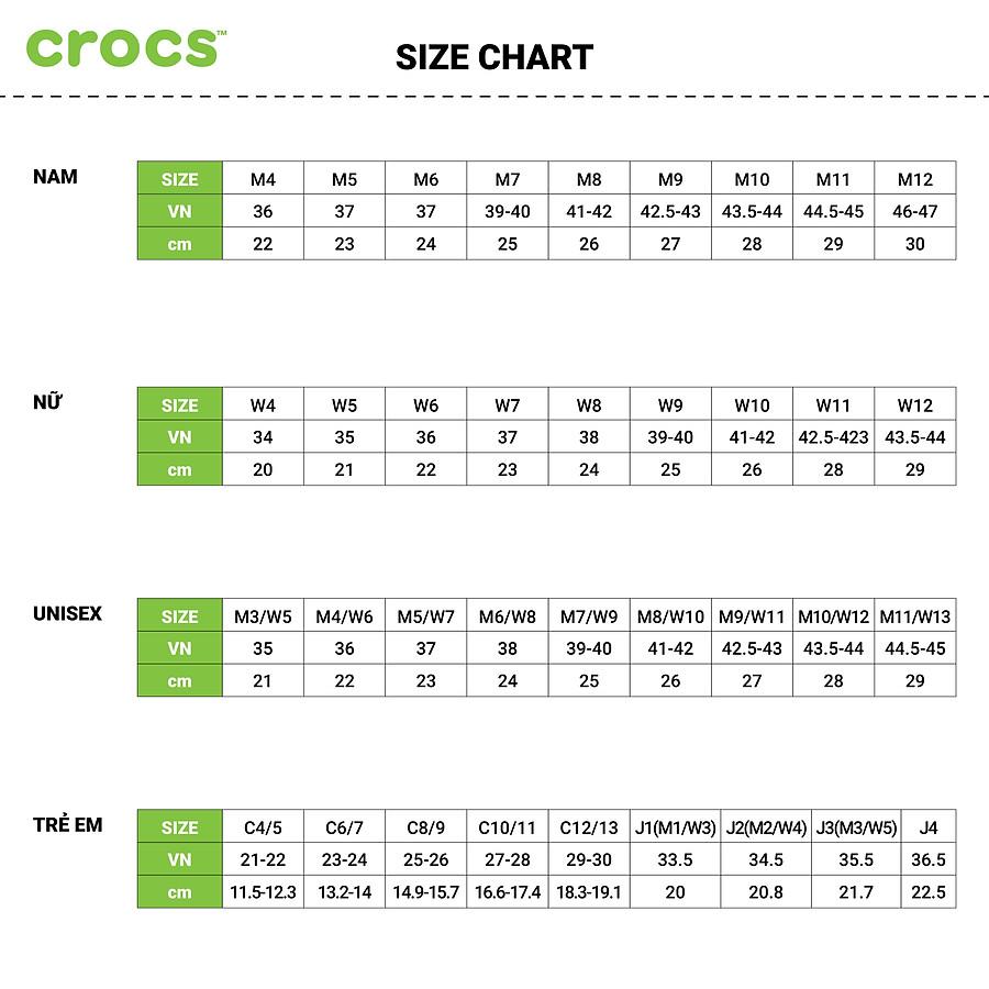 Giày  Crocs Crocband Unisex 11016 - Tím than  - M11