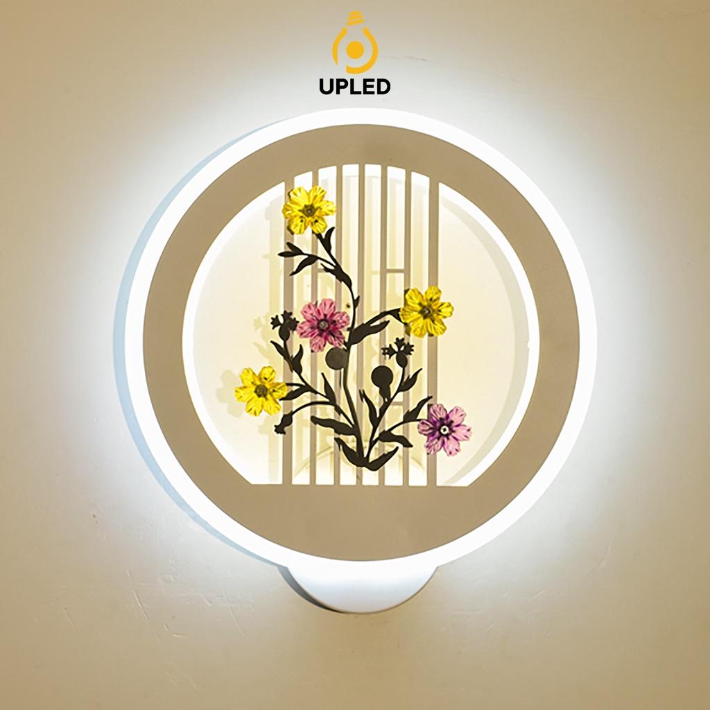 Đèn Treo Tường Trang Trí Phòng Khách Cầu Thang Phòng Ngủ Upled Mica Trắng Nhiều Mẫu