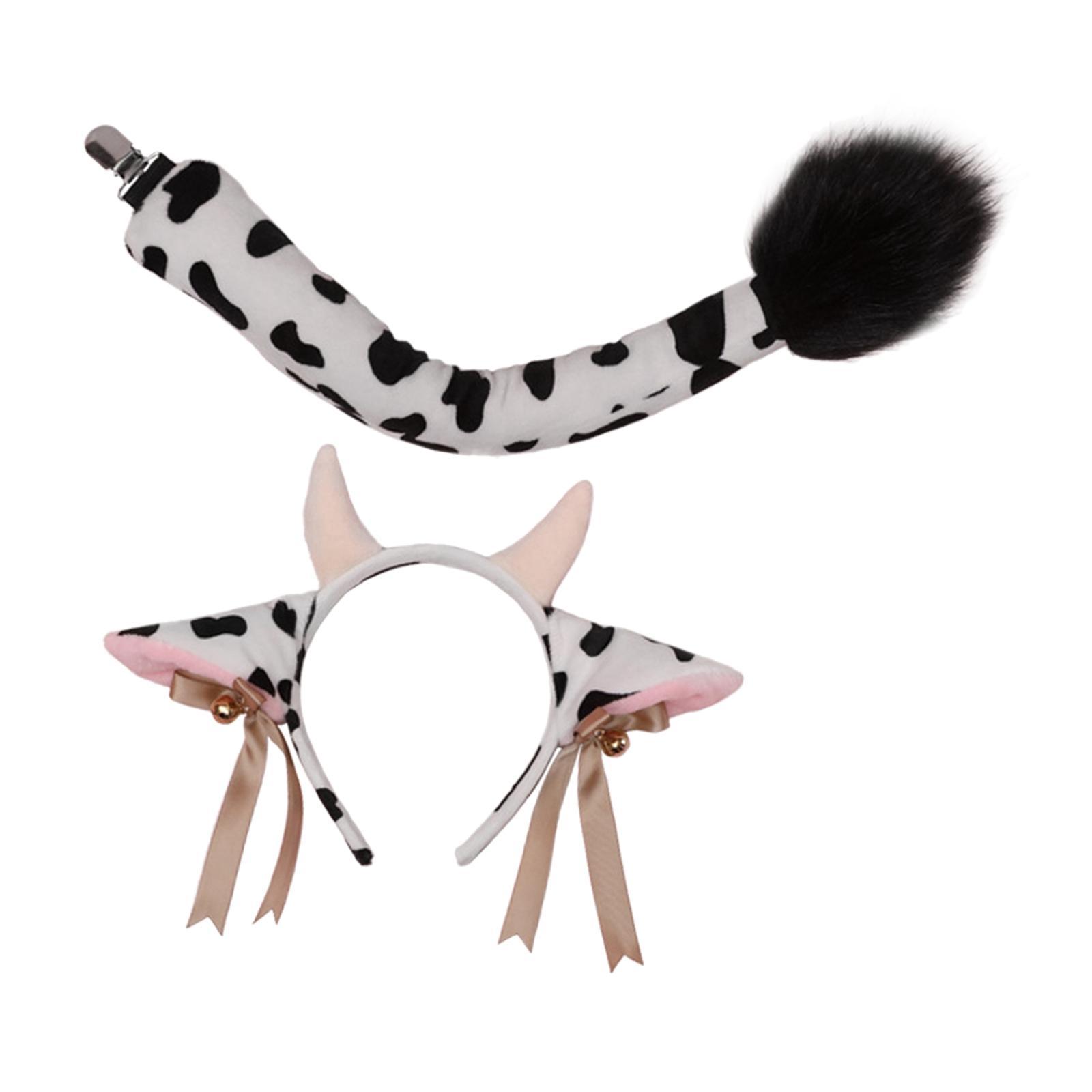 Plush Ears Hair Hoop  Lovely for Cosplay Costume Halloween Lolita