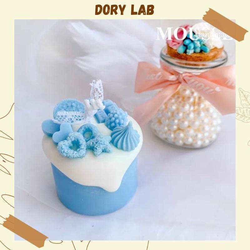 Nến Thơm Handmade Bánh Sinh Nhật Pastel - Dory Lab