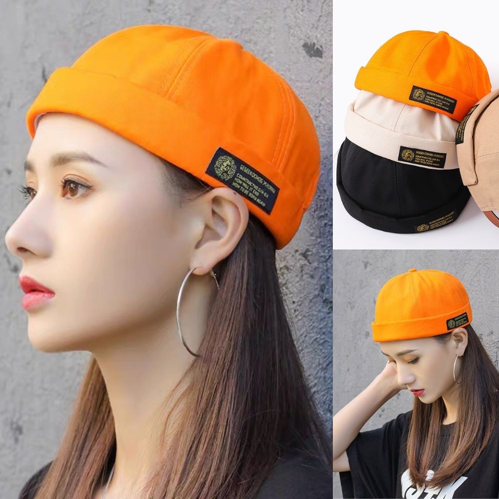 Nón Beanie, Mũ Tròn Nam Nữ, Mũ Không Vành Thủy Thủ Siêu Cá Tính Streetstyle MD09