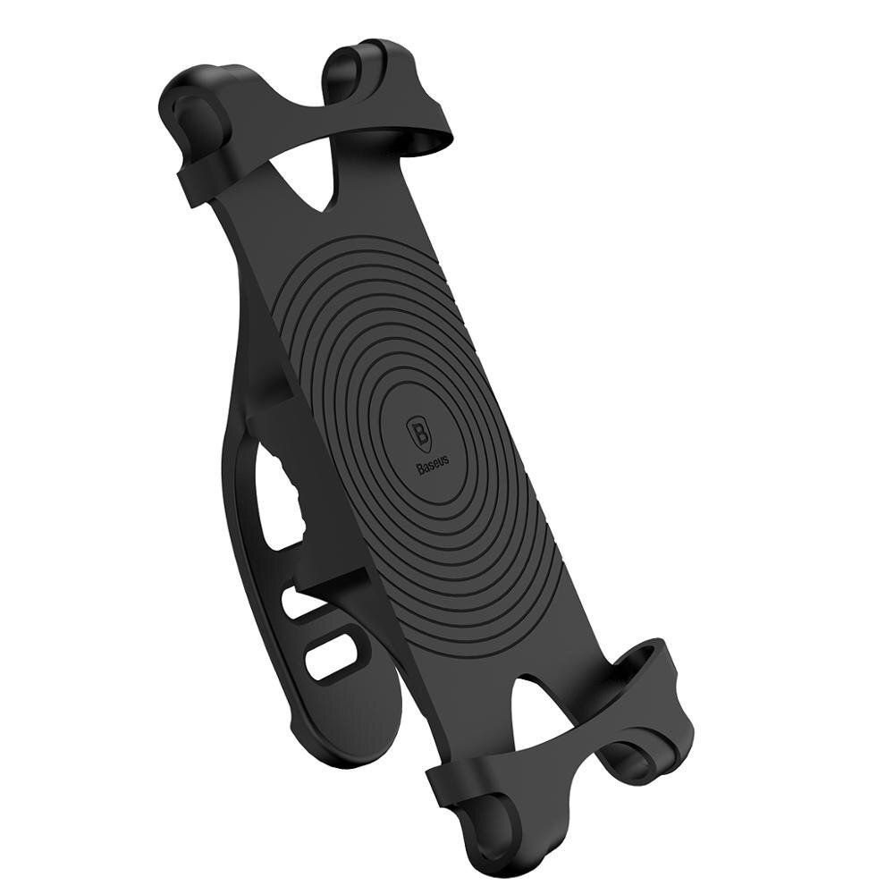 Bộ đế giữ điện thoại silicone Baseus Miracle Bicycle Vehicle Mounts - Hàng Chính Hãng