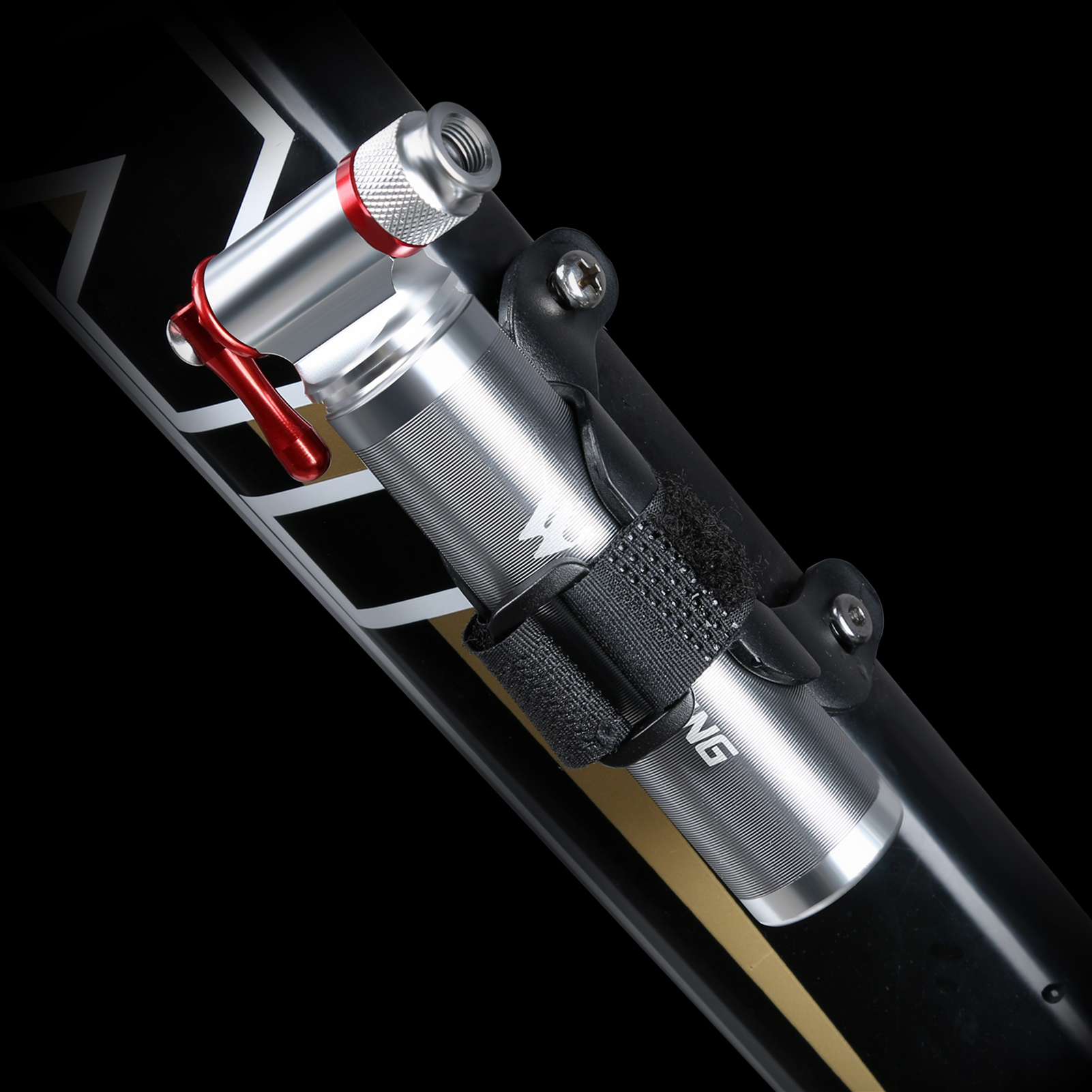 Bơm xe đạp mini WEST BIKING CO2 cho Presta và Schrader