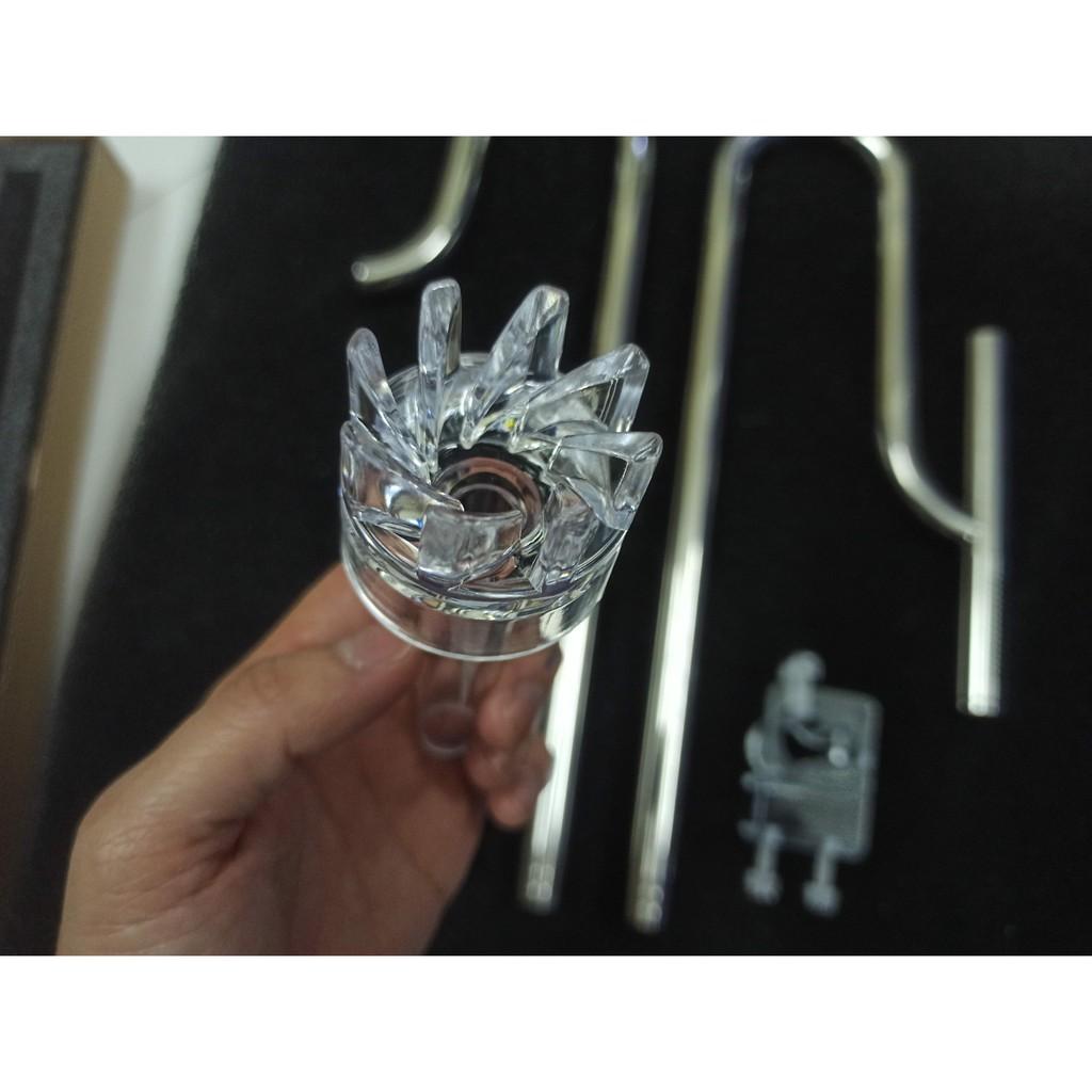 IN OUT INOX PHI 12 CÓ LỌC VÁNG "XOAY" - IN OUT - HỒ THỦY SINH - BỂ CÁ