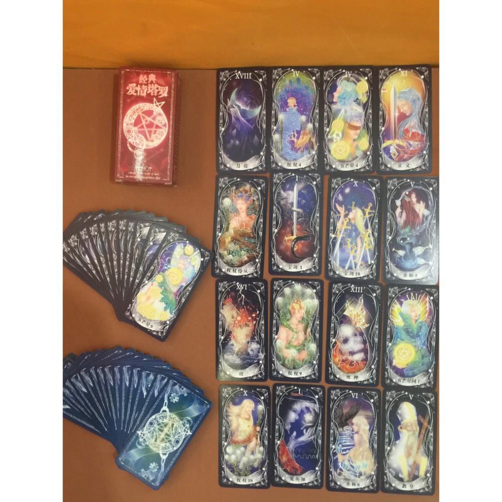 Bộ bài tarot 78 lá vòng tròn huyền bí