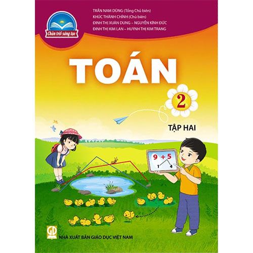 Combo 4 Cuốn Toán Lớp 2 SGK+SBT (Chân trời sáng tạo)