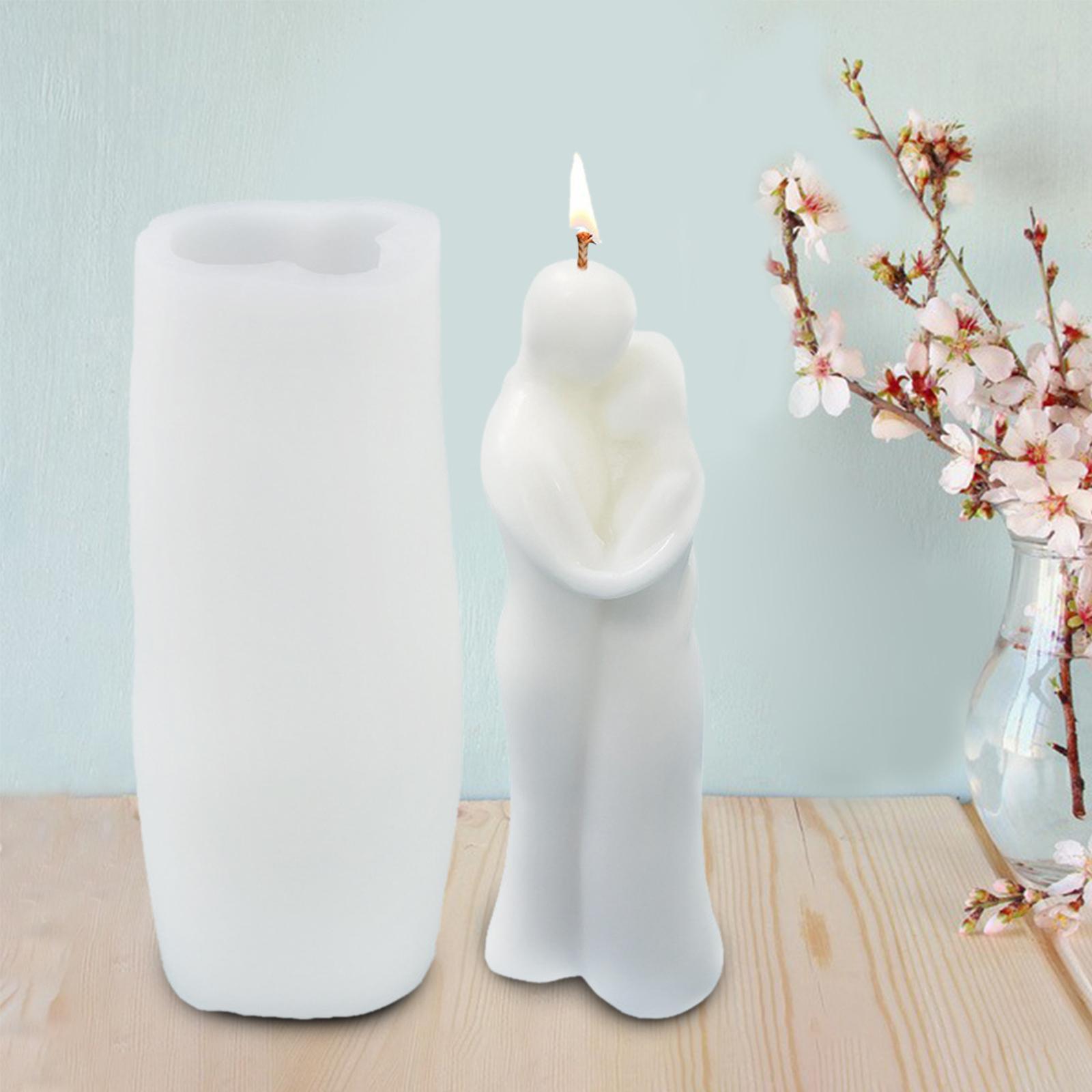 2pcs Candle Mold Handmade Gift Home Decor for Aromatherapy Candle Making