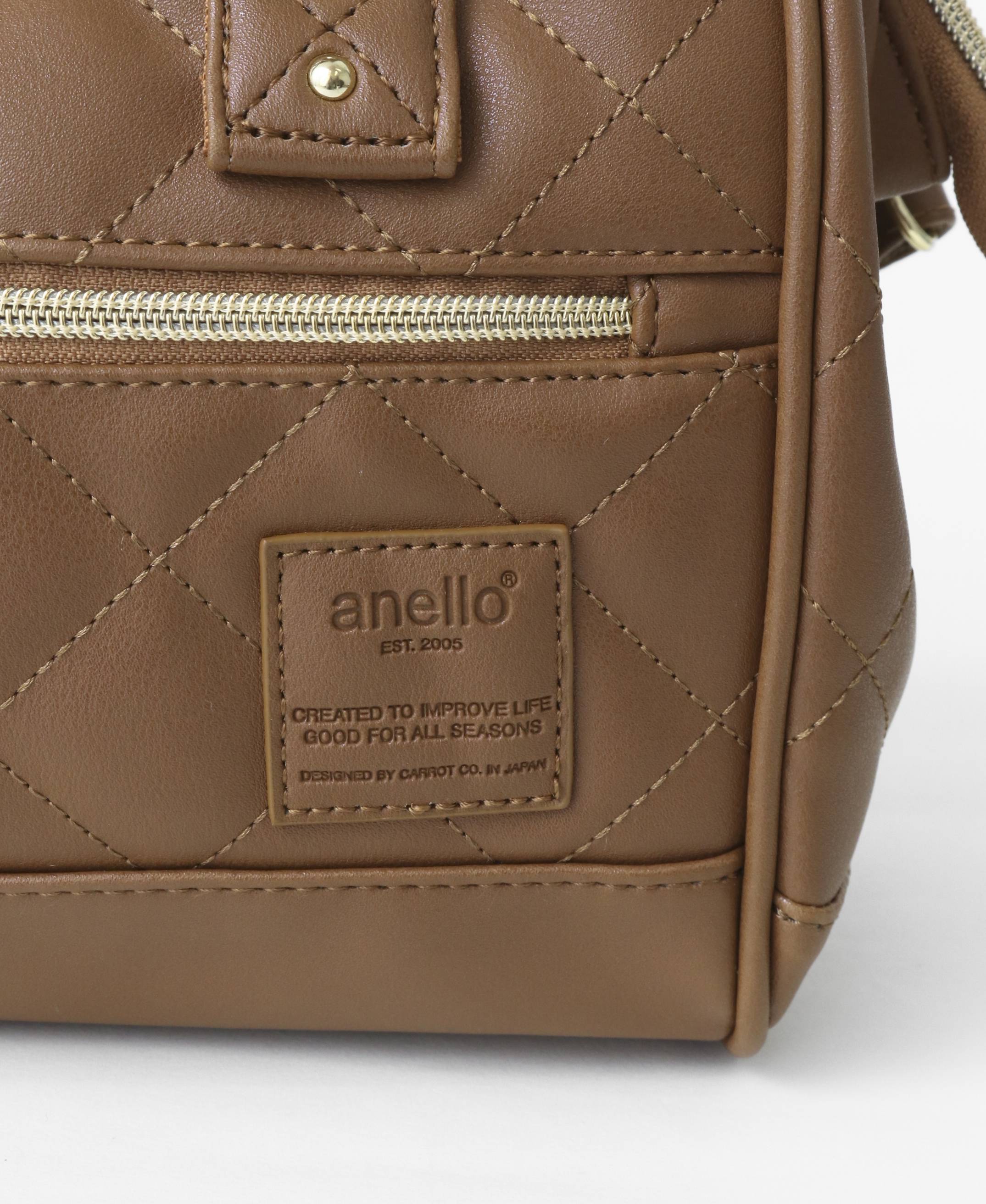 Túi đeo chéo ANELLO chần bông đeo 2 kiểu cỡ nhỏ AH-H1861