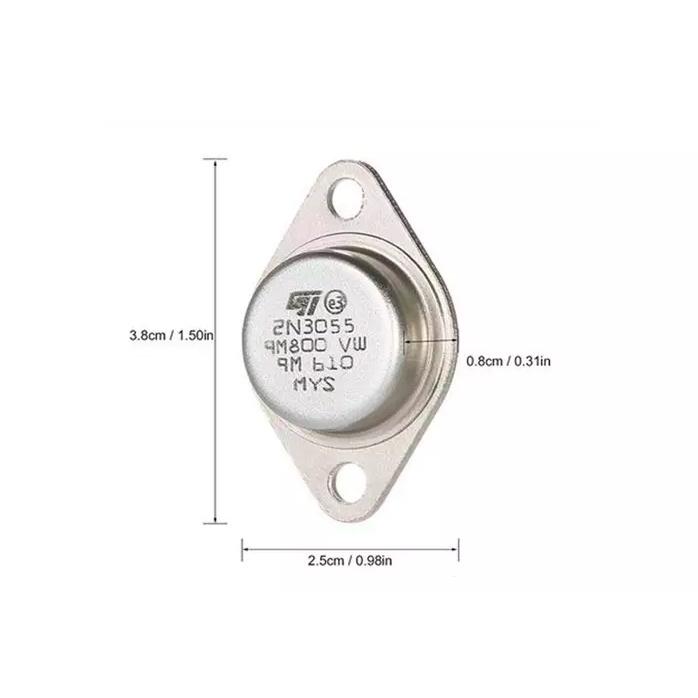 Transistor 2N3055 Sò sắt 2N3055