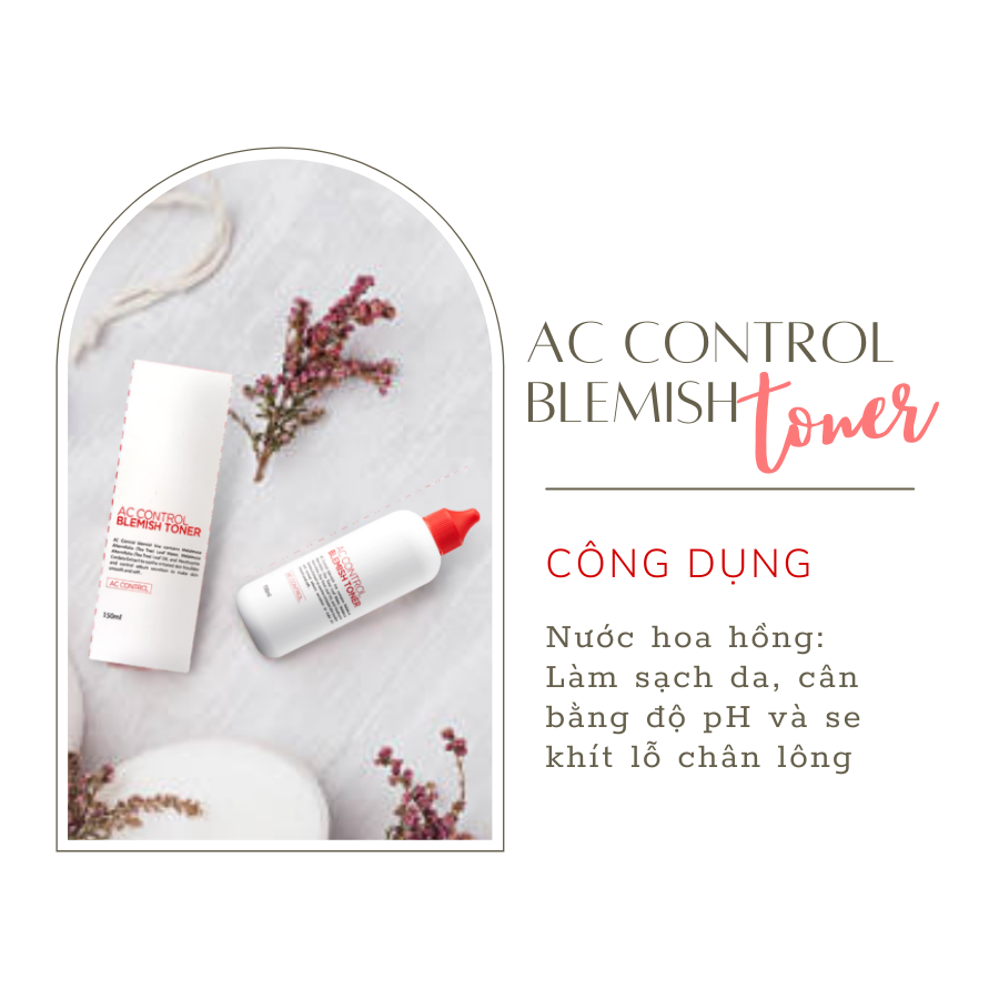 Nước Cân Bằng Da Dành Cho Da Mụn GoodnDoc AC Control Blemish Toner 150ml