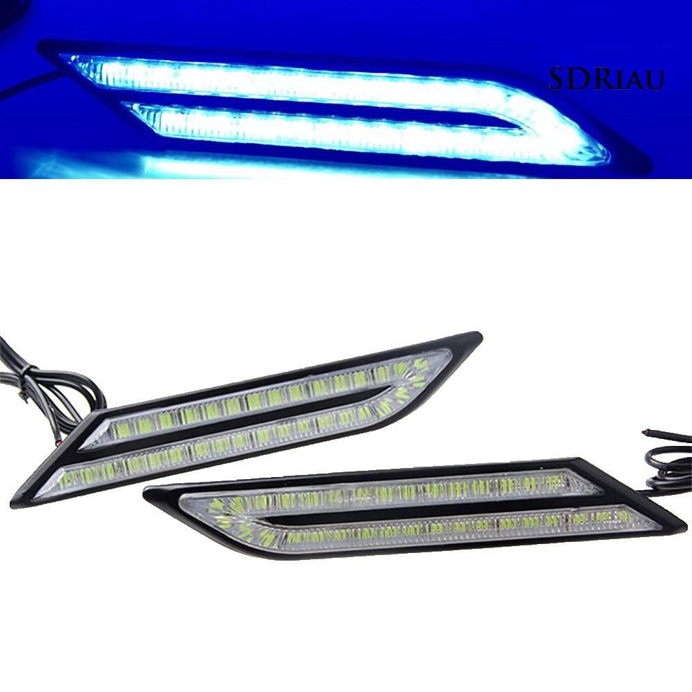 1 Cặp Đèn Led Định Vị Ban Ngày Cho Xe Hơi