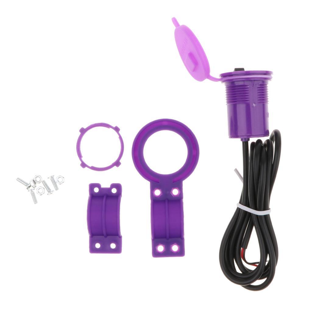 12V Dual USB Car Lighter Socket Charger Power Adapter