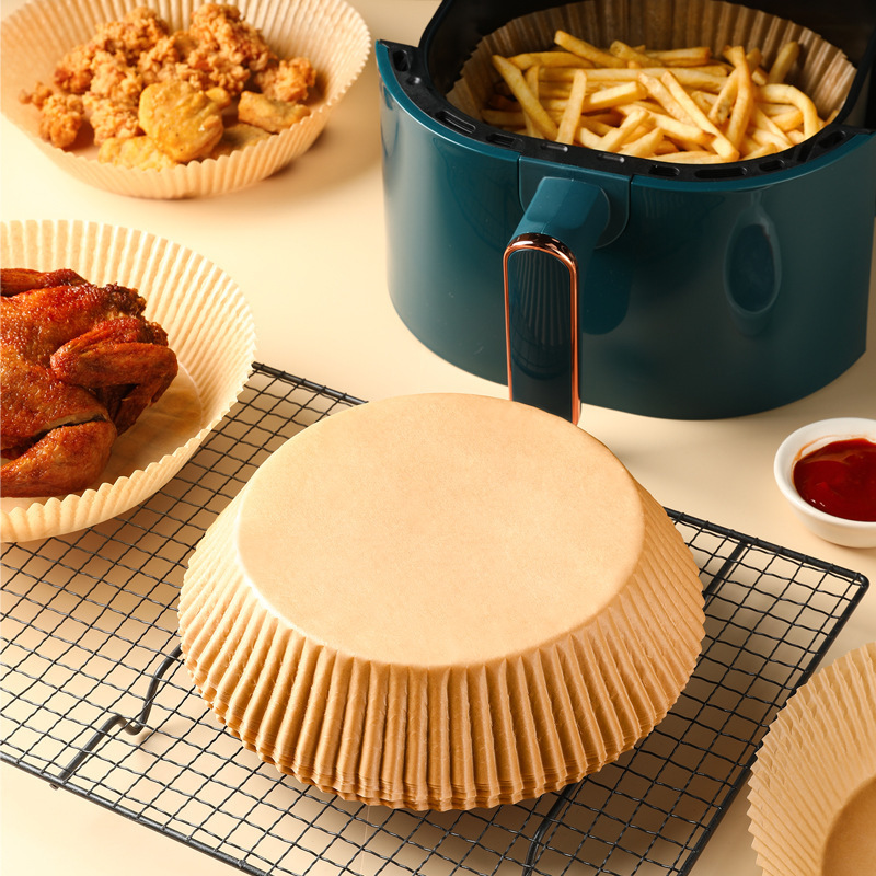Giấy Nến Vàng Lót Nồi Chiên Không Dầu Sạch Sẽ Tiện Dụng An Toàn Cho Sức Khỏe - 1 set 50 Tờ Chính Hãng