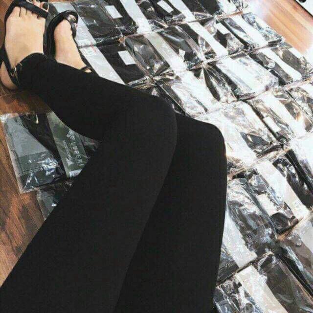 Quần nữ quần Legging dáng cạp cao