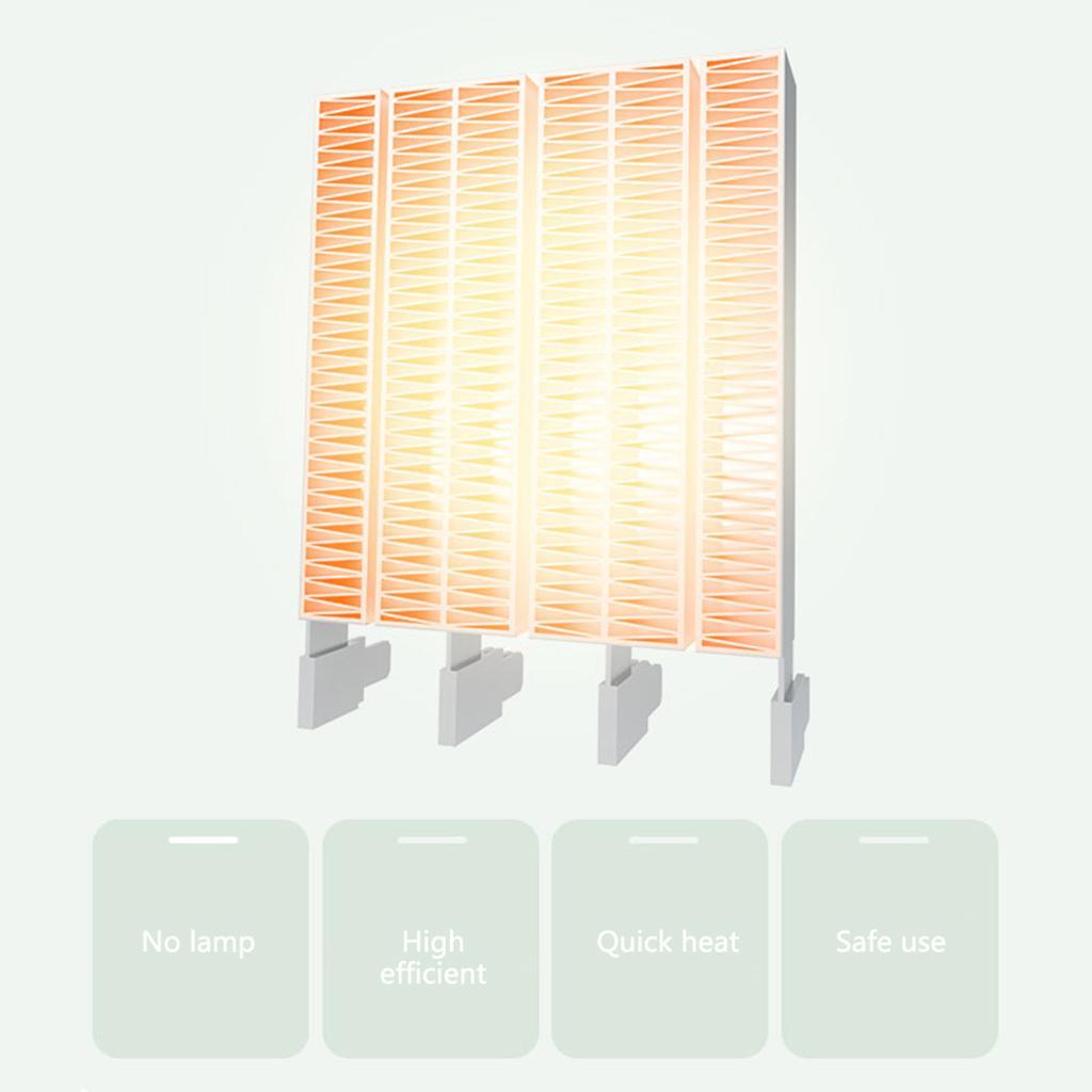 600W Portable Space Heater Mini Electric Fan Heater Ceramic Heating