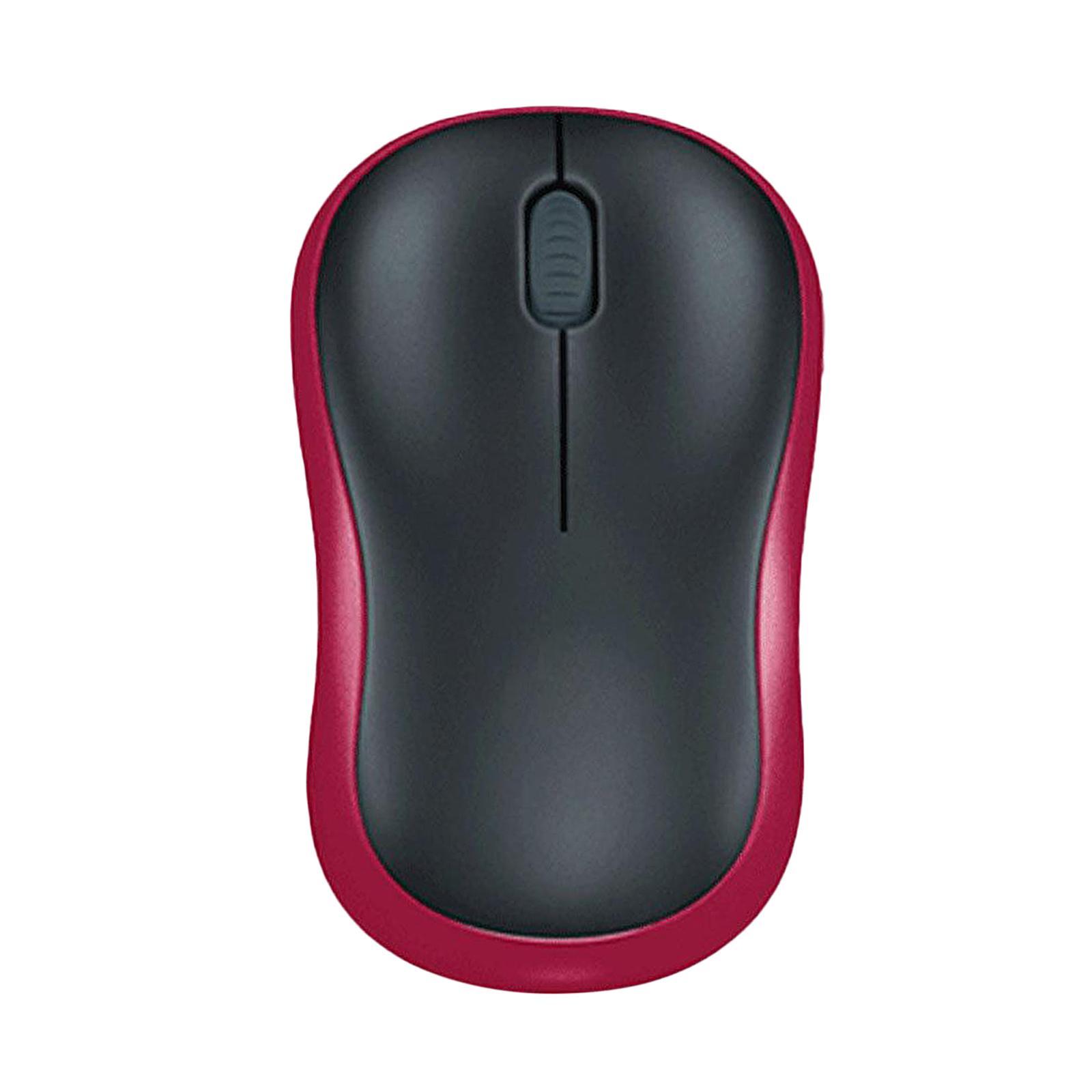 Slim Compact Wireless Mouse 1000dpi & USB Receiver for Laptops