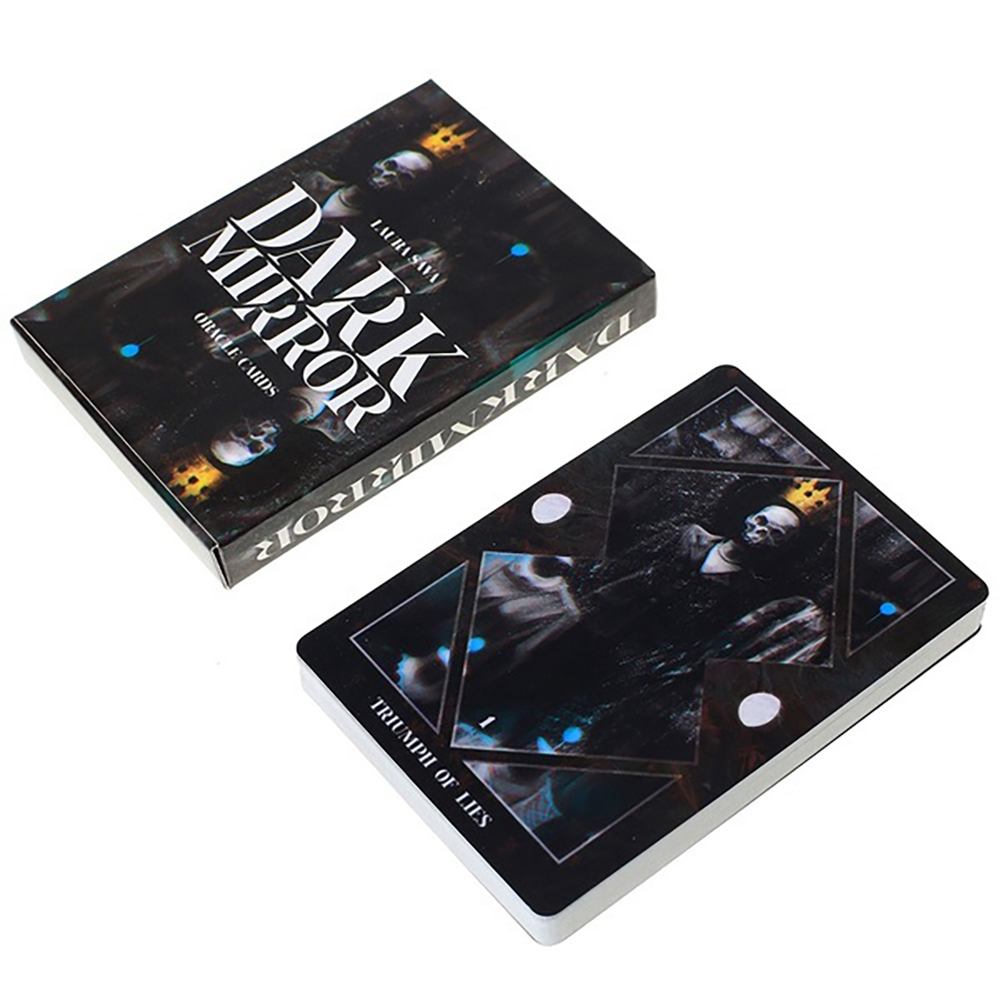 Bài Oracle Dark Mirror 32 Lá Bài Tặng Đá Thanh Tẩy