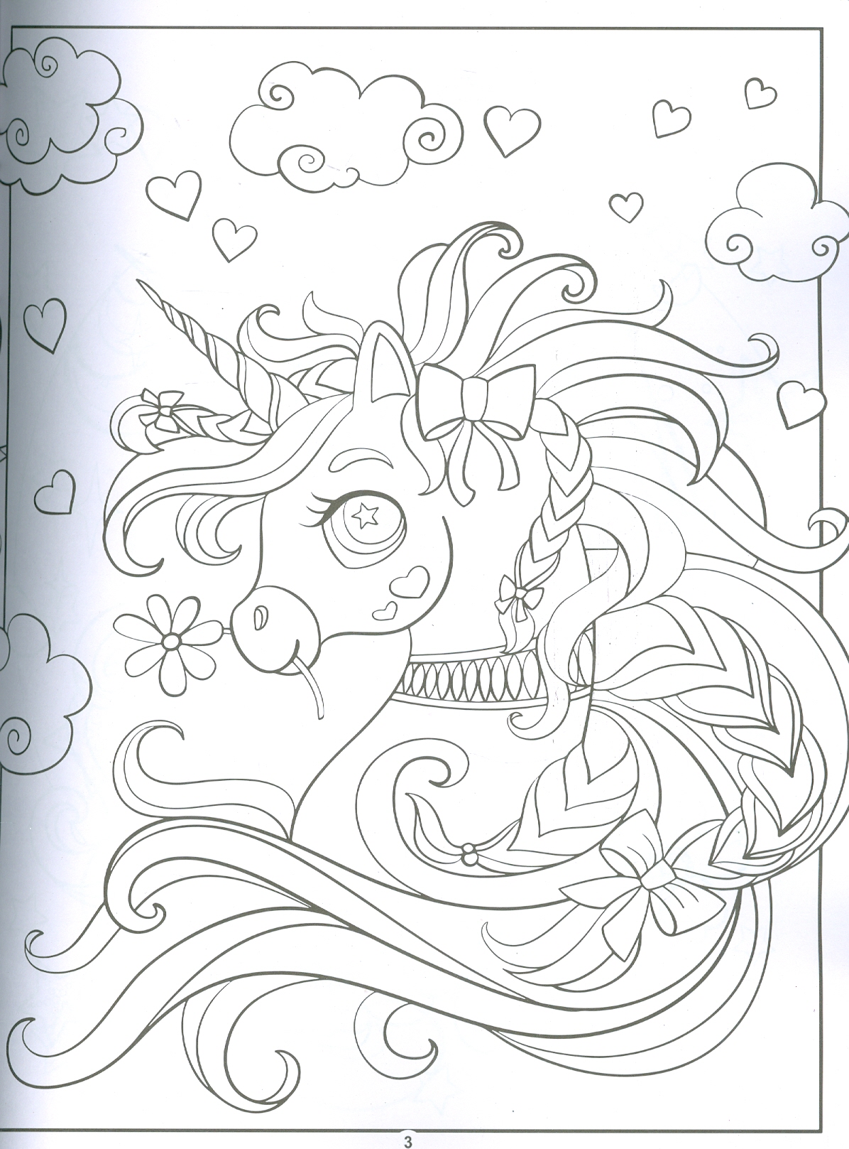 My Unicorn Colouring Book for Children Age 2 -7 Years