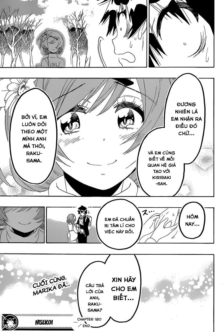 nisekoi - tình yêu giả tạo chapter 180 20