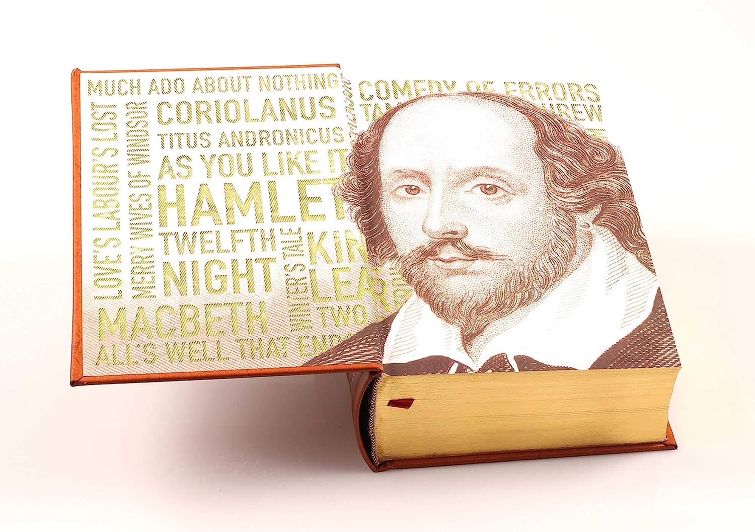 Artbook - Sách Tiếng Anh - The Complete Works of William Shakespeare (Leather-bound Classics)