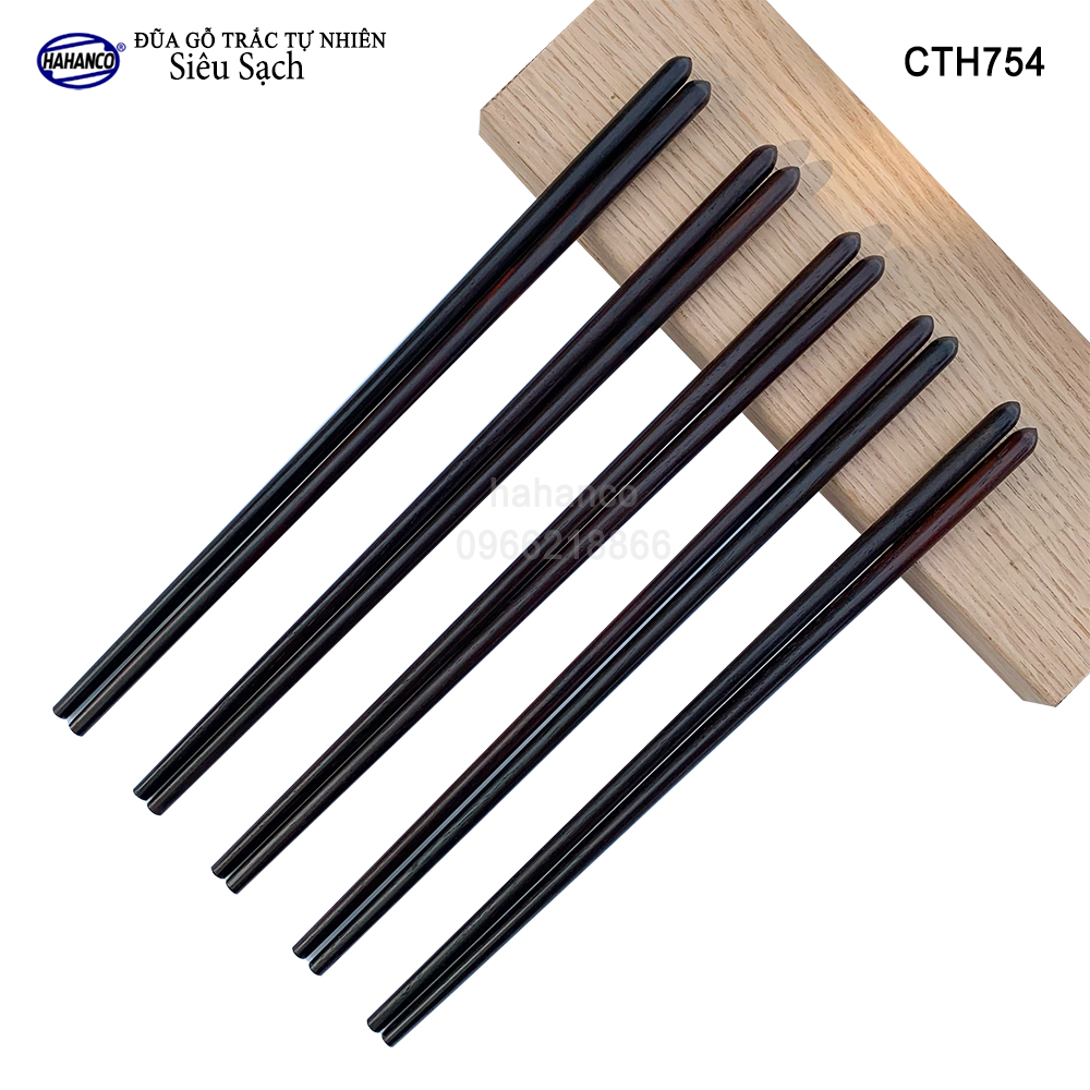 Đũa đầu búp gỗ Trắc Việt Nam Siêu sạch Kháng khuẩn, không nấm mốc để mộc siêu bền - an toàn sức khỏe