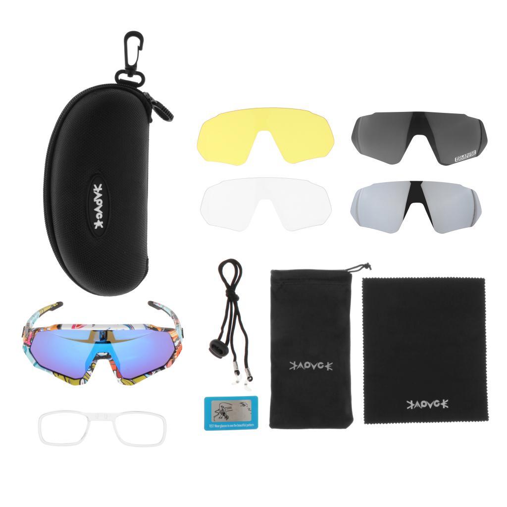 New Bike Professional Polarized Cycling Glasses Sports Sunglasses UV400