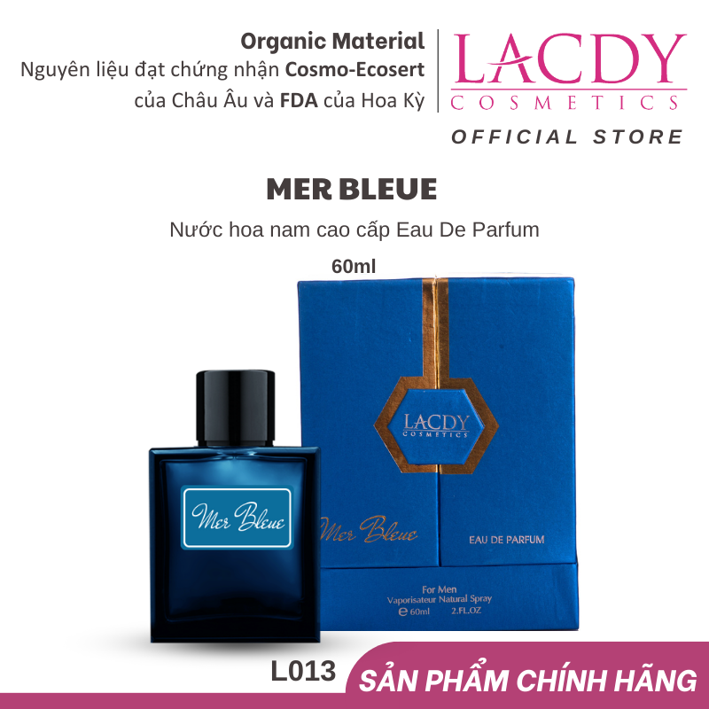 Nước Hoa Nam Lacdy Mer Bleue 60ml-L013