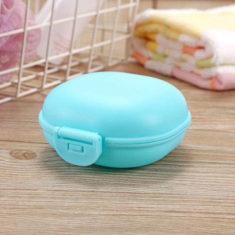 1PC Bathroom Soap Case Dish Plate Case Home Shower Travel Hiking Holder Container Portable Soap Box Dispenser Soap Rack With Lid
