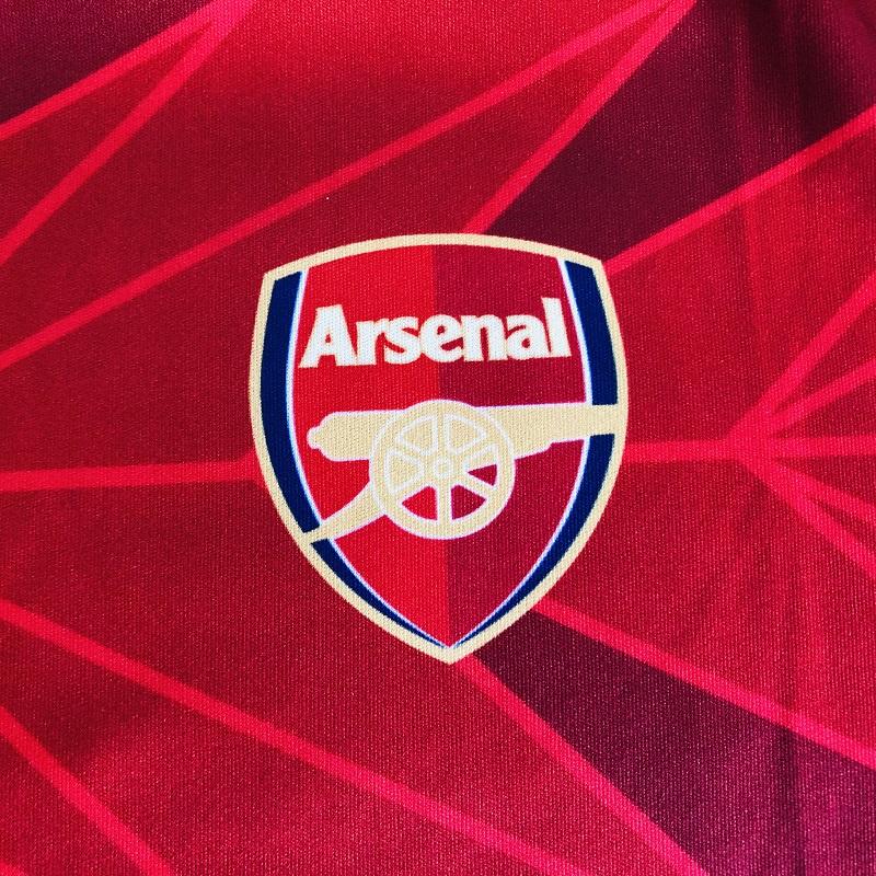 Set bộ quần áo thể thao bóng đá CLB Arsenal đỏ