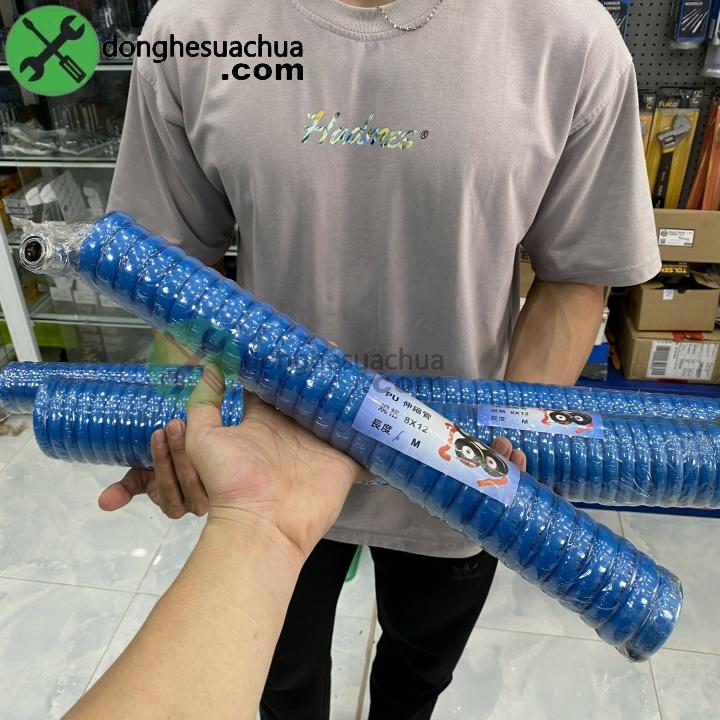 Dây hơi xoắn KALY nhựa PU đường kính ống 8x12mm có các size