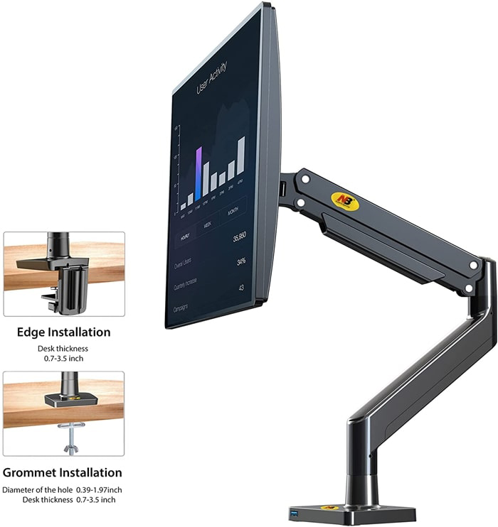 Giá treo màn hình LCD North Bayou G40 - Hàng chính hãng - ZAMACO AUDIO