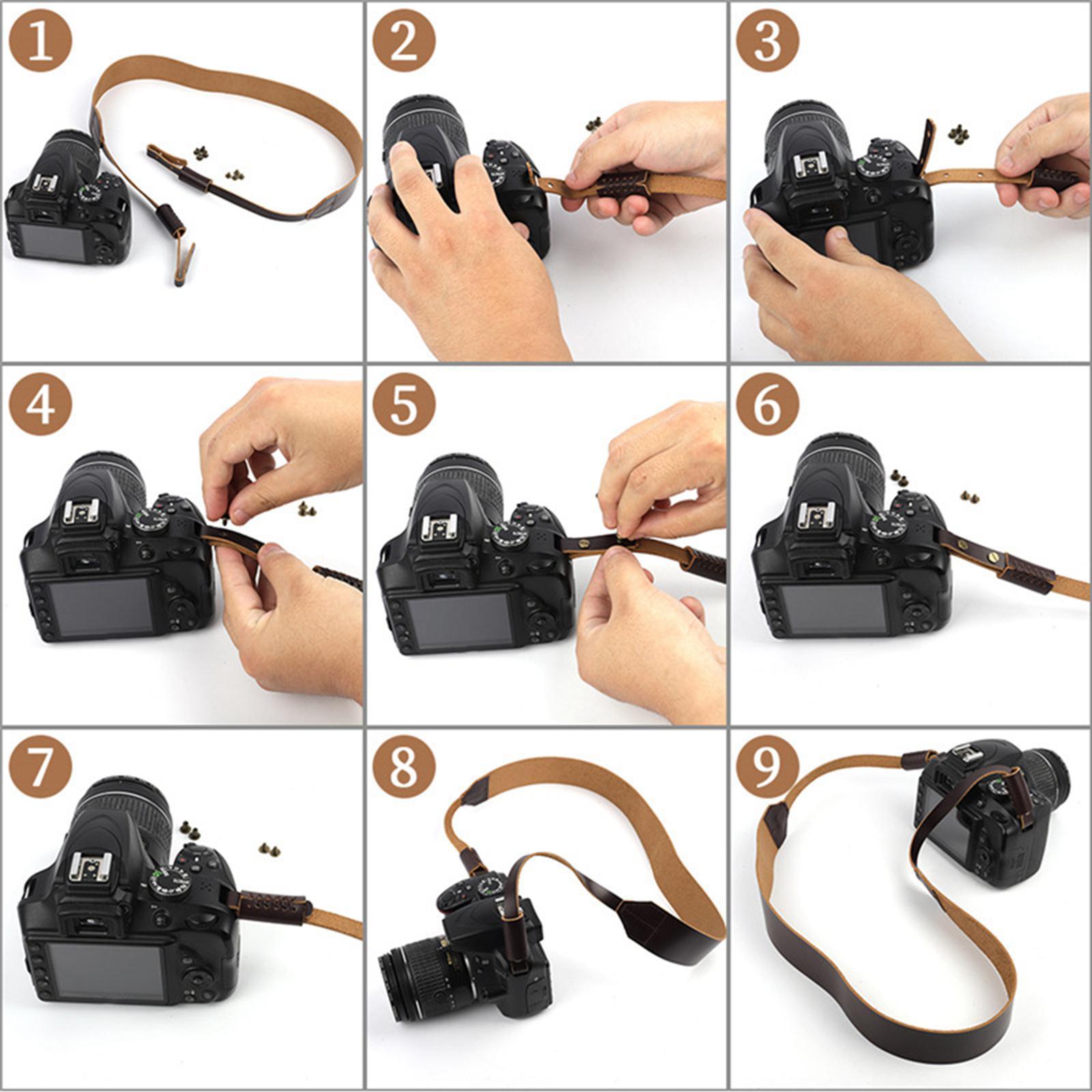 Camera Shoulder Neck Belt Portable for Slr DSLR Digital Camera Women Men