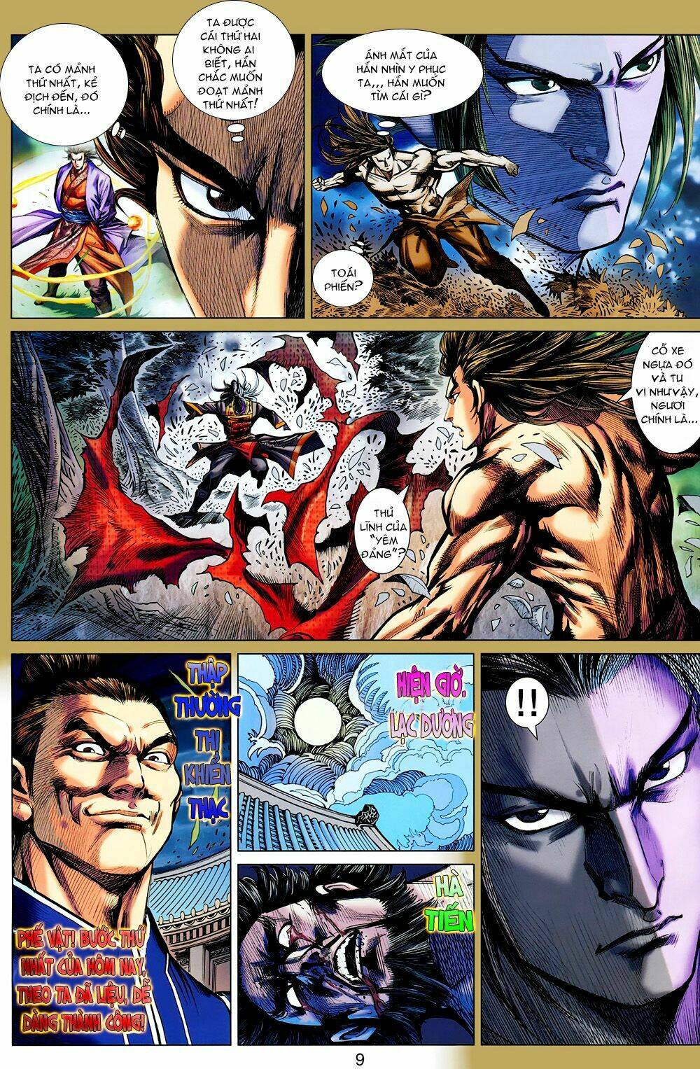 thiên tử truyền kỳ 7 - tam quốc kiêu hoàng chapter 17 9