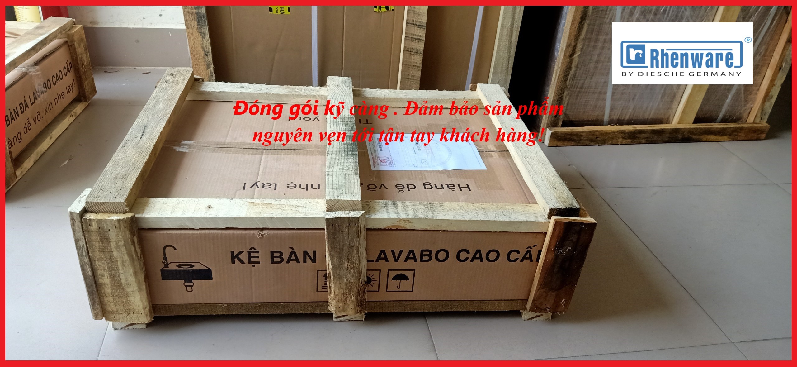 CHẬU LAVABO TREO TƯỜNG, NHẬP KHẨU CAO CẤP CHÍNH HÃNG RHENWARE LVB-16607