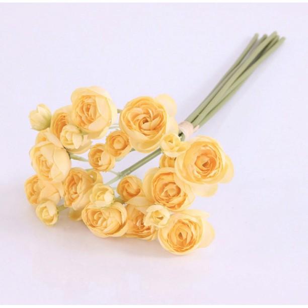 Hoa giả - Bó TRÀ NHÍ cao cấp nhập khẩu, hoa cô dâu hoa decor trang trí cao cấp